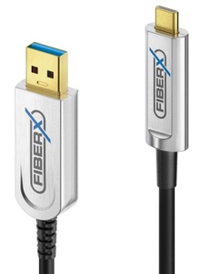 FiberX, FiberX USB 3.1-Kabel FX-I630 AOC USB A - USB C 12 m