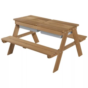 Roba, roba Kindersitzgarnitur Picknick for 4 - grau, Kindersitzgarnitur Outdoor PLAY FOR 4