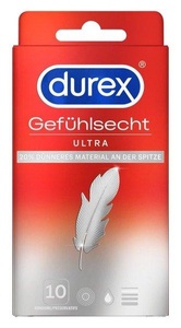 Durex, Durex Gefühlsecht Ultra 10er, Durex Präservative Gefühlsecht Ultra 12 Stück