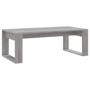 vidaXL, vidaXL Couchtisch Grau Sonoma 102x50x35 cm Holzwerkstoff