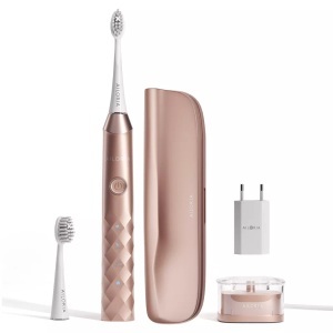 Ailoria, Ailoria SHINE BRIGHT Schallzahnbürste inkl. 2 Bürstenköpfe rosegold, AILORIA - SHINE BRIGHT USB-Schallzahnbürste Limited Edition, One Size, Roségold