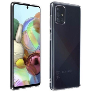 Samsung, IMAK - Samsung Galaxy A71 Gummi Case Ultra Thin Hülle - Transparent, 