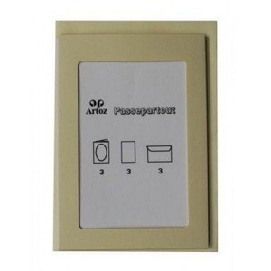 Artoz, ARTOZ Papier 1001 Passepartout A6 11012241 100/220g. chamois 3 Blatt, 