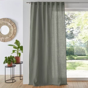 LA REDOUTE INTERIEURS, Vorhang Onega Unisex Grün 135x350CM, La Redoute Intérieurs - Vorhang Onega, 135x350CM, Grün
