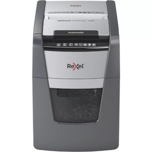 Rexel, REXEL Aktenvernichter Optimum AF+ 2020100XCH 100X. P-4. 34lt, Rexel Aktenvernichter Optimum Autofeed+ 100X P-4, 100 Seiten