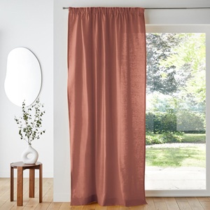 LA REDOUTE INTERIEURS, Vorhang Scenario Mit Faltenband Unisex Braun 135x350CM, La Redoute Intérieurs - Vorhang Scenario mit Faltenband, 135x350CM, Braun