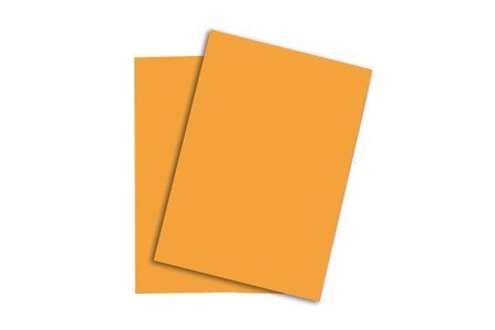 Papyrus, PAPYRUS Rainbow Papier FSC A3 88042418 mittelorange, 160g 250 Blatt