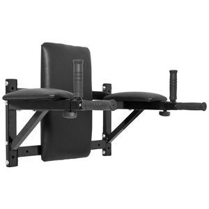 Gorilla sports, Dipstation Zur Wandbefestigung Unisex Schwarz 61X148CM, Gorilla Sports - Dipstation zur Wandbefestigung, 61X148CM, Schwarz