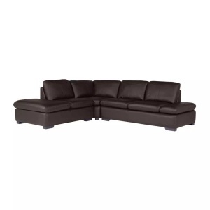 Vente-unique, Ecksofa Leder ONYX II Ecke Links Ecksofa Leder ONYX II Ecke Links, Vente-unique - Ecksofa Leder ONYX II Ecke Links, One Size, Braun