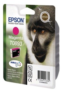 Epson, Epson T0893 - Tintenpatrone, Epson Tintenpatrone, rot, C13T08934010, (3.5ml)