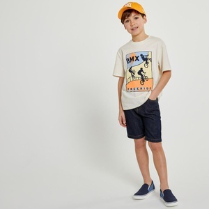LA REDOUTE COLLECTIONS, Oversized-t-shirt Mit Bmx-print Vorne Jungen Weiss 102, 