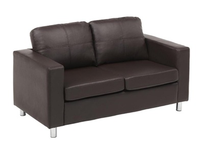Vente-unique, Sofa 2Sitzer Kunstleder ACKLEY Sofa 2Sitzer Kunstleder ACKLEY, Vente-unique - Sofa 2Sitzer Kunstleder ACKLEY, One Size, Braun