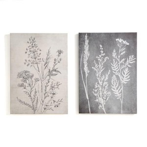 LA REDOUTE INTERIEURS, 2er-Set Wandbilder Flera, 