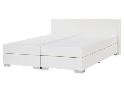 Beliani, Boxspring Bett aus Kunstleder Modern PRESIDENT Boxspring Bett aus Kunstleder Modern PRESIDENT, 