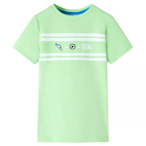 vidaXL, vidaXL Kinder T-Shirt Neongrün 92, vidaXL Kinder T-Shirt Neongrün 92