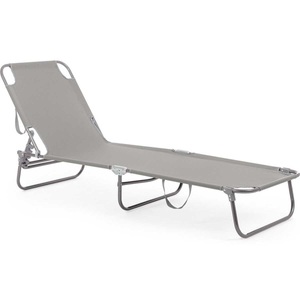 mutoni lifestyle, Klappliege Oristano Rock grau 55x185, Klappliege Oristano Rock grau 55x185