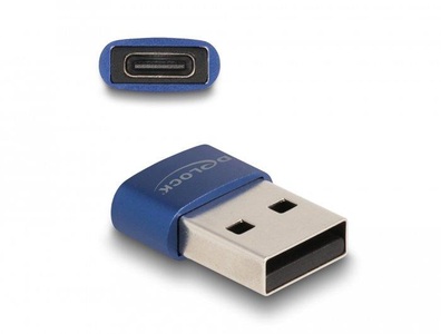 Delock, Delock USB 2.0 Adapter USB-A Stecker - USB-C Buchse, Delock USB 2.0 Adapter USB-A Stecker - USB-C Buchse