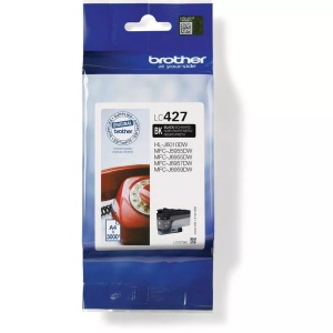 Brother, Brother Tintenpatrone, schwarz, LC-427BK, (3'000 Seiten), BROTHER Tintenpatrone schwarz LC-427BK MFC-J5955 3000 Seiten