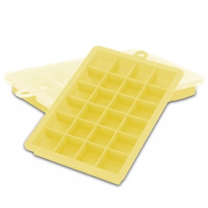 Intirilife, Intirilife - 2x Eiswürfelformen, Gelb