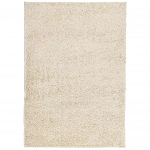 vidaXL, vidaXL Teppich Shaggy Hochflor Modern Golden 160x230 cm
