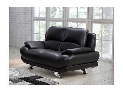 Vente-unique, Sofa 2Sitzer MUSKO Sofa 2Sitzer MUSKO, Vente-unique - Sofa 2Sitzer MUSKO, One Size, Schwarz