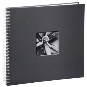 undefined, Hama Fine Art, Hama Spiralalbum Fine Art, 360 x 320mm, grau, weiss, 2113, (25 Blatt)