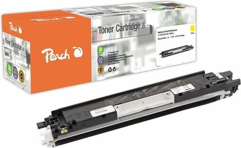 Peach, Peach Tonermodul gelb, kompatibel zu HP No. 126A, CE312A, Toner gelb 110819