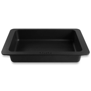 MIELE, Miele Auflaufform HUB 5000-M D, Material, Miele - 10314250 Backofenrost & Backblech Backofen Rechteckig Aluminium, One Size, Schwarz