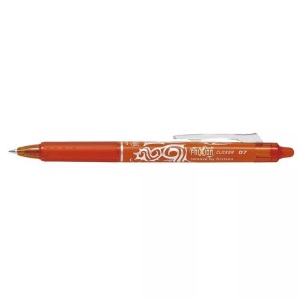 Pilot, PILOT Frixion Clicker 0.7mm BLRTFR7KO orange, radierbar Clicker, Pilot Tintenroller FriXion, 0,35mm, orange, Clicker, BLRT-FR7K-O