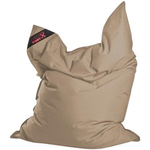 SITTING POINT, home24 Sitzsack Big Foot, Sitzsack Bigfoot Scuba (Farbe: khaki)
