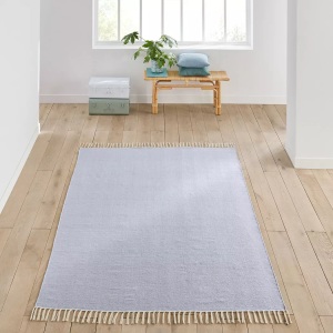 LA REDOUTE INTERIEURS, Teppich Azalée Teppich Azalée, La Redoute Intérieurs - Indoor-/Outdoor-Teppich Azalée, 160X230CM, Blau