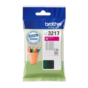 Brother, Brother Lc-3217M magenta Tintenpatrone, Brother Tintenpatrone, rot, LC-3217M, (550 Seiten)