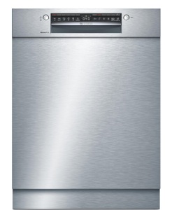 Bosch, Bosch SMU4HAS48E Geschirrspüler, Bosch Serie 4, Unterbau-Geschirrspüler, 60 cm, Edelstahl, SMU4HAS48E