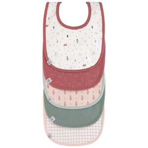 Lässig, Lässig Lätzchen GARDEN EXPLORER - SCHNECKE 5er-Pack in weiß/mauve/mint, Lätzchen GARDEN EXPLORER ? SCHNECKE 5er-Pack in weiss/mauve/mint