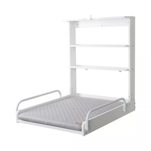 Roba, roba Wandwickelregal „roba Style“, roba® Wickelregal »Style, weiss« bis 15 kg inkl. Wickelauflage 66 cm