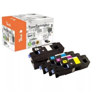 Peach, Peach Spar Pack Tonermodule kompatibel zu Epson C13S050611-4, Peach Tonerset Epson C13S050611-4 Black/Cyan/Magenta/Yellow