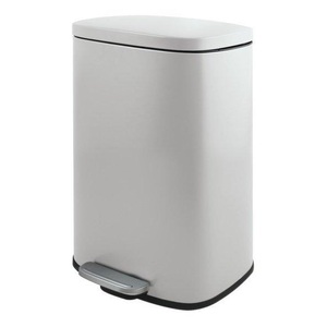undefined, Spirella - Abfalleimer Akira Matt 30L - Weiss, Spirella Akira Treteimer 30l Weiss
