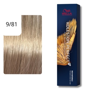 Wella Professionals, Wella Professionals Color Kolestone Perfect ME+ RICH NATURALS 9/81 lichtblond perl-asch 60ml, Wella Koleston Perfect Me+ Pure Naturals Haarfarbe 60 ml Rich Naturals Haarfarbe: 9/81 lichtblond perl-asch