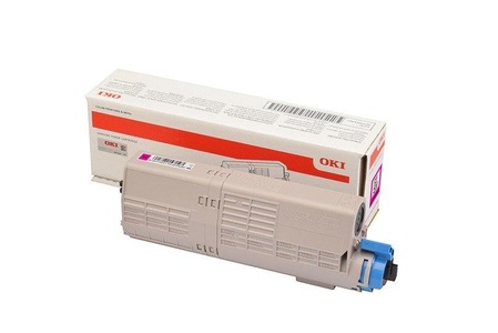 OKI, Original Tonerpatrone magenta OKI 46490402, Oki Toner, rot, 46490402, (1'500 Seiten)