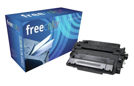 Freecolor, freecolor 255X-FRC Tonerkassette ersetzt HP 55X, CE255X Schwarz 12500 Seiten Kompatibel Toner, Freecolor Toner HP CE255 XL Black