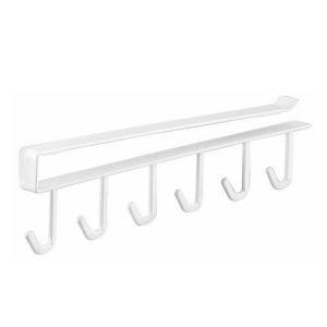 Yamazaki, Unter-Regal Utensilienaufhänger TOWER Unter-Regal Utensilienaufhänger TOWER, Yamazaki - Unter-Regal Utensilienaufhänger TOWER, One Size, Weiss