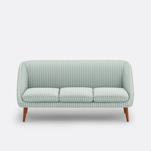 LA REDOUTE INTERIEURS, Sofa Séméon Sofa Séméon, La Redoute Intérieurs - Sofa Séméon, 3P, Cyan-Blau