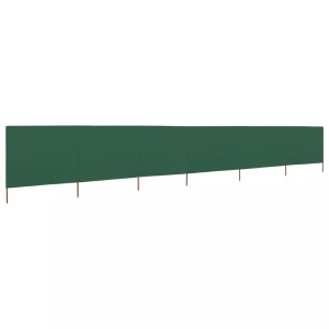vidaXL, vidaXL 6-teiliges Windschutzgewebe 800 x 80 cm Grün, vidaXL 6-teiliges Windschutzgewebe 800 x 80 cm Grün