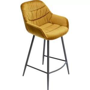 Kare Design, Barstuhl Bristol gelb, Barstuhl Bristol gelb