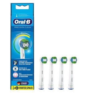 Oral-B, Oral-B Precision Clean 4er CleanMaximize Aufsteckbürsten, Oral-B Precision Clean Aufsteckbürste