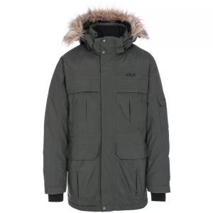 Trespass, Parka Highland, Wasserfest Herren Olivegrün XXS, Trespass - Parka Highland, wasserfest, für Herren, Olivegrün, Größe XXS