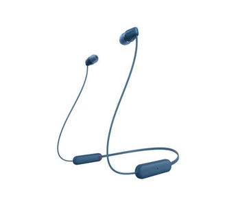 Sony, SONY WI-C100L - Bluetooth Kopfhörer (In-ear, Blau), SONY WI-C100L - Bluetooth Kopfhörer (In-ear, Blau)