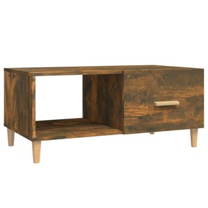 vidaXL, vidaXL Couchtisch Räuchereiche 89,5x50x40 cm Holzwerkstoff