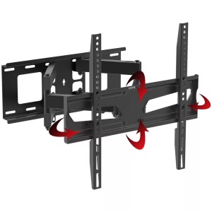 MID.YOU, MID.YOU Tv-wandhalter , B-Ns 400 , Schwarz , Metall , 45.4x43x7.5 cm , 000657020001, VCM - Universal TV VESA Wandhalterung Halter ausziehbar schwenkbar neigbar B-NS400, Schwarz, 45cm