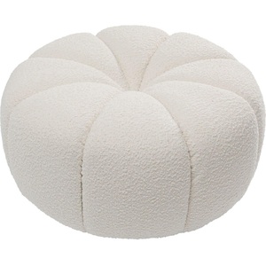 Kare Design, Hocker Peppo Lounge weiss rund 76, Hocker Peppo Lounge weiss rund 76